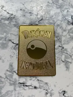 VMax Zard Pokemon TCG Metal Card Charizard Pokemon Gift For Kids Fire Dragon Alt - Image 2