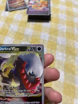 Darkrai VSTAR Holo Ultra Rare Card 099/189 Astral Radiance Swsh10 - Image 3