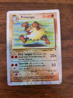 Primeape Legendary Collection Reverse Holo 59/110 2002 Pokemon Card - Image 5