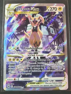 Pokemon Card - Zeraora VSTAR Crown Zenith GG43/GG70 Ultra Rare - Image 1