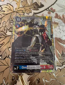 Digimon Card Game Omnimon Alter-S EX9-021 SR Versus Monsters A02 - Image 1