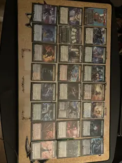 Final Fantasy Magic The Gathering Extended Art Card Lot 42x Near Mint Cards - Image 1