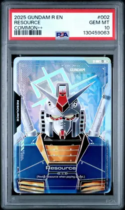 Gundam Card Game TCG Resource C++ Alt Art Holo PSA 10 Gem Mint CCG - Image 1