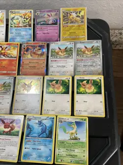 (30) EEVEE CARDS LOT VTG GLACEON LEAFEON ESPEON JOLTEON EVOLUTION Cracked Ice - Image 4