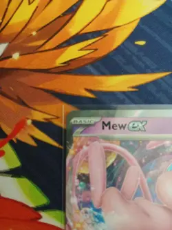 Mew ex 151/165 Prize Pack Series Promo Stamped Card Holo Pokemon - Image 2