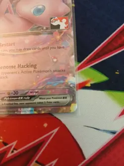 Mew ex 151/165 Prize Pack Series Promo Stamped Card Holo Pokemon - Image 4