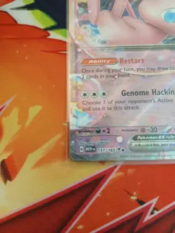 Mew ex 151/165 Prize Pack Series Promo Stamped Card Holo Pokemon - Image 5