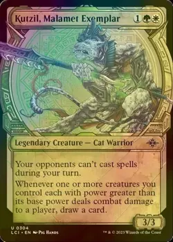 Kutzil, Malamet Exemplar (Showcase) #304 (Foil) Lost Caverns of Ixalan - Image 1