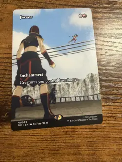 MTG Magic The Gathering Avatar Mythic Eternal-Legal Borderless Fervor - Image 1