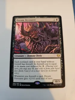 Dream Devourer Kaldheim Regular Rare Magic MTG #090 - Image 1