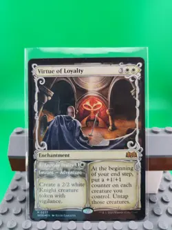 Magic The Gathering Virtue of Loyalty (Showcase) Wilds of Eldraine Foil - Image 1