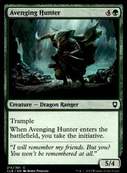 2022 Commander Legends: Battle for Baldur's Gate Avenging Hunter - Image 1