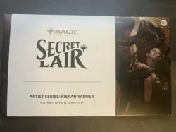MTG Secret Lair Artist Series Kieran Yanner Rainbow Foil Edition Sealed - Image 1
