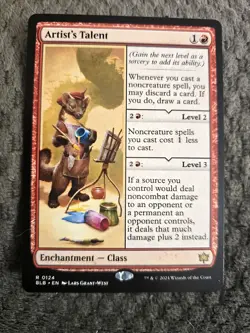 Magic the Gathering #124 Artist's Talent - Image 1