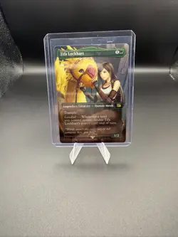 Tifa Lockhart - 567 - Borderless Chocobo Track Foil MTG Final Fantasy NM - Image 1