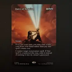Force Of Negation - Avatar Last Airbender MTG Magic the Gathering - M 0013 - Image 1