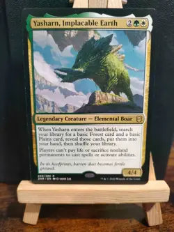 Yasharn, Implacable Earth - Zendikar Rising - Rare - NM (see pics) MTG - Image 1