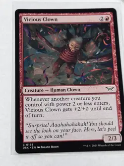 Vicious Clown Duskmourn: House of Horror #163 - Image 1