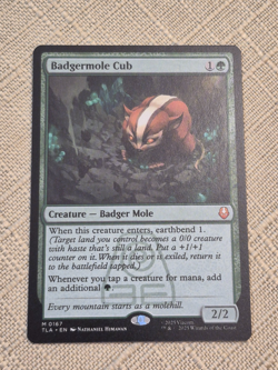 BADGERMOLE CUB TLA #167 MYTHIC MTG magic AVATAR Last Airbender - Image 1