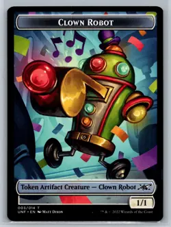 Clown Robot - UNF - NM - MTG Magic the Gathering - Image 1