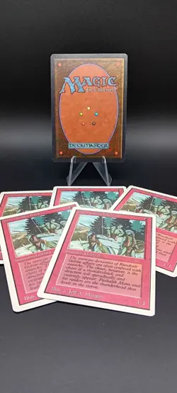 Magic the Gathering Deckmaster Mons Goblin Raiders Lot Of 6! 🔥 - Image 2