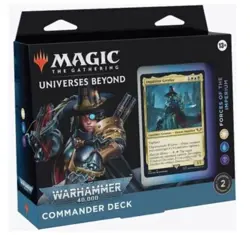 Warhammer 40K Commander Deck: Forces Of The Imperium Magic The Gathering NEW MTG 195166173467 - Image 1