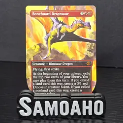 MTG LCI Bonehoard Dracosaur (Borderless - Regular) 0321 - Image 1