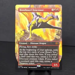 MTG LCI Bonehoard Dracosaur (Borderless - Regular) 0321 - Image 2