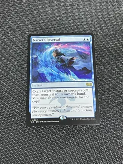 Narset's Reversal / MTG Commander "Tarkir: Dragonstorm" / Near Mint - Image 1