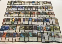 MTG Magic The Gathering Card Lot #229, 100+ Card Lot. Includes 10 FOILS - Image 1