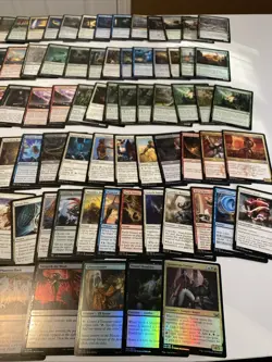 MTG Magic The Gathering Card Lot #206 ,100+ Card Lot,Random Select. Incl 5 FOILS - Image 2