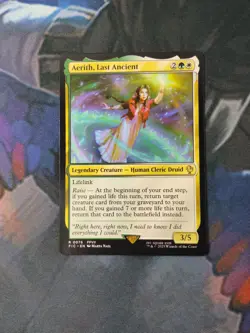 Aerith, Last Ancient | 7% Off 2+ | Final Fantasy | NM | MTG - Image 1
