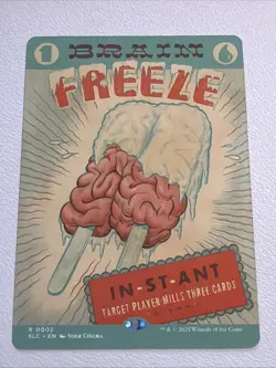MTG Brain Freeze Encyclopedia of Magic Secret Lair Unplayed - Image 1