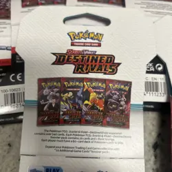 Pokemon TCG Destined Rivals Sleeved Booster Pack Lot of 7🔥🔥🔥🔥 - Image 3