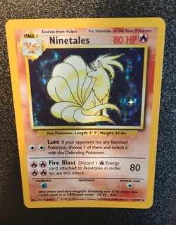 Ninetales 012/102 Base Set Holo for sale online - Image 5