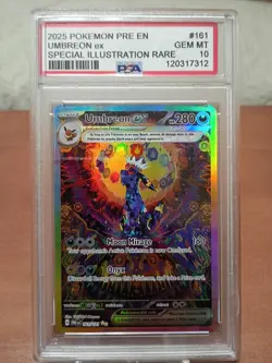 Pokemon Prismatic Evolutions Umbreon EX 161/131 Special Illustration Rare - Image 1