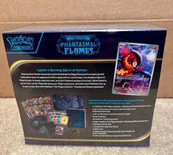 Pokemon TCG Phantasmal Flames Pokemon Center ETB Factory Sealed NEW - Image 2