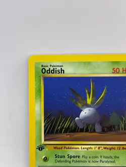 1999 Pokemon, Jungle, 58/64 Oddish, 1st Edition, Common - Image 3