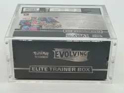 Pokemon TCG SWSH Evolving Skies Elite Trainer Box SEALED w/ Acrylic Case - Image 3