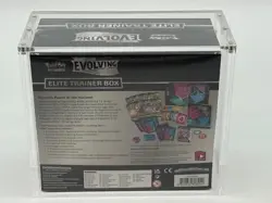 Pokemon TCG SWSH Evolving Skies Elite Trainer Box SEALED w/ Acrylic Case - Image 5