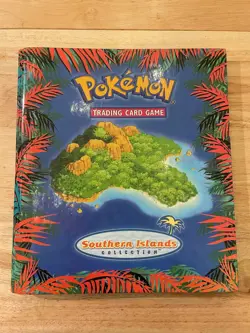Vintage 2001 Pokemon SOUTHERN ISLANDS English *BINDER ONLY* - Image 1