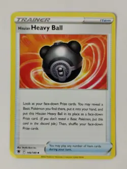 2x Pokemon TCG Trainer *Hisuian Heavy Ball* 146/189 Astral Radiance Regular - Image 1