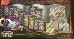 Pokemon TCG Paldean Fates Great Tusk ex & Iron Treads ex Premium Collection - Image 1