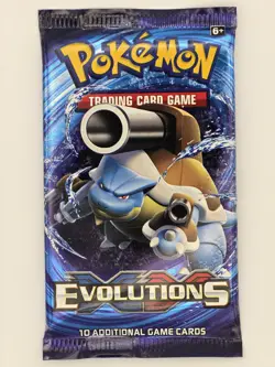 Pokemon Sealed XY Evolutions Pack Mega Blastoise Artwork - Image 2