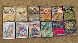 Pokemon TCG Scarlet And Violet (Ex, IR, Trainer) Full Art Lot of 12 Near Mint - Image 1