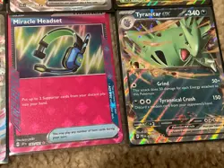 Pokemon TCG Scarlet And Violet (Ex, IR, Trainer) Full Art Lot of 12 Near Mint - Image 4