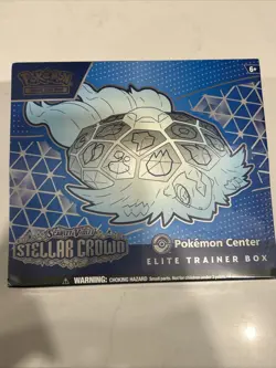 Pokemon Center ETB Stellar Crown Elite Trainer Box Sealed - Image 1