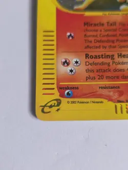 Pokemon Ninetales H19/H32 Aquapolis Holo Rare Pokemon TCG Nintendo e-reader - Image 2