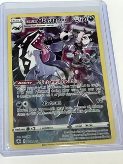 Galarian Obstagoon - TG10/TG30 - Astral Radiance Trainer Gallery - Pokemon - NM - Image 1