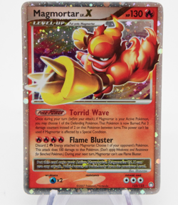 Magmortar Lv.X 123/123 Mysterious Treasures Holo Pokemon NM - Image 1